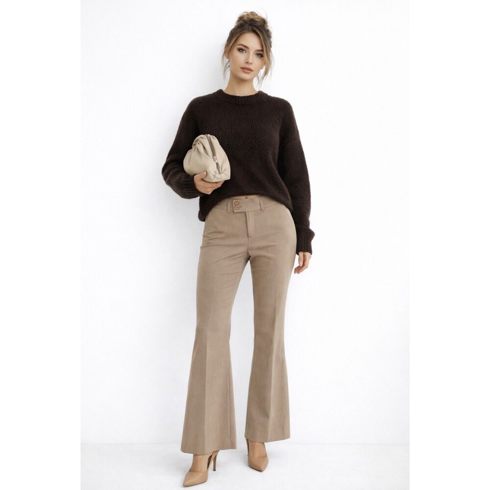 Women’s Size 3 Y2K A Byer Low Rise Flare Pants Business Casual Preppy Office